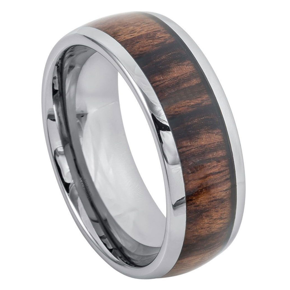 TR728-8 Tungsten Ring 8mm - Josef Elias Jewellery