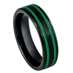 Black and Green Ring Josef Elias