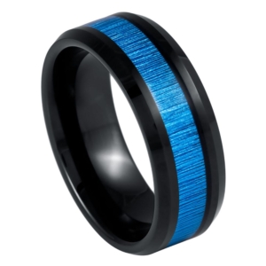 Josef Elias Blue Bamboo Ring