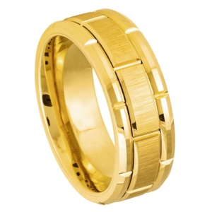 Yellow Tungsten Ring Josef Elias
